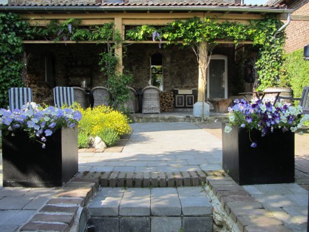 terras groepsverblijf